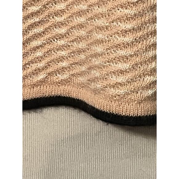 RACHEL COMEY 100% Baby Alpaca Sweater •M• Peach Beige Neutral Crewneck $595 - Picture 5 of 11
